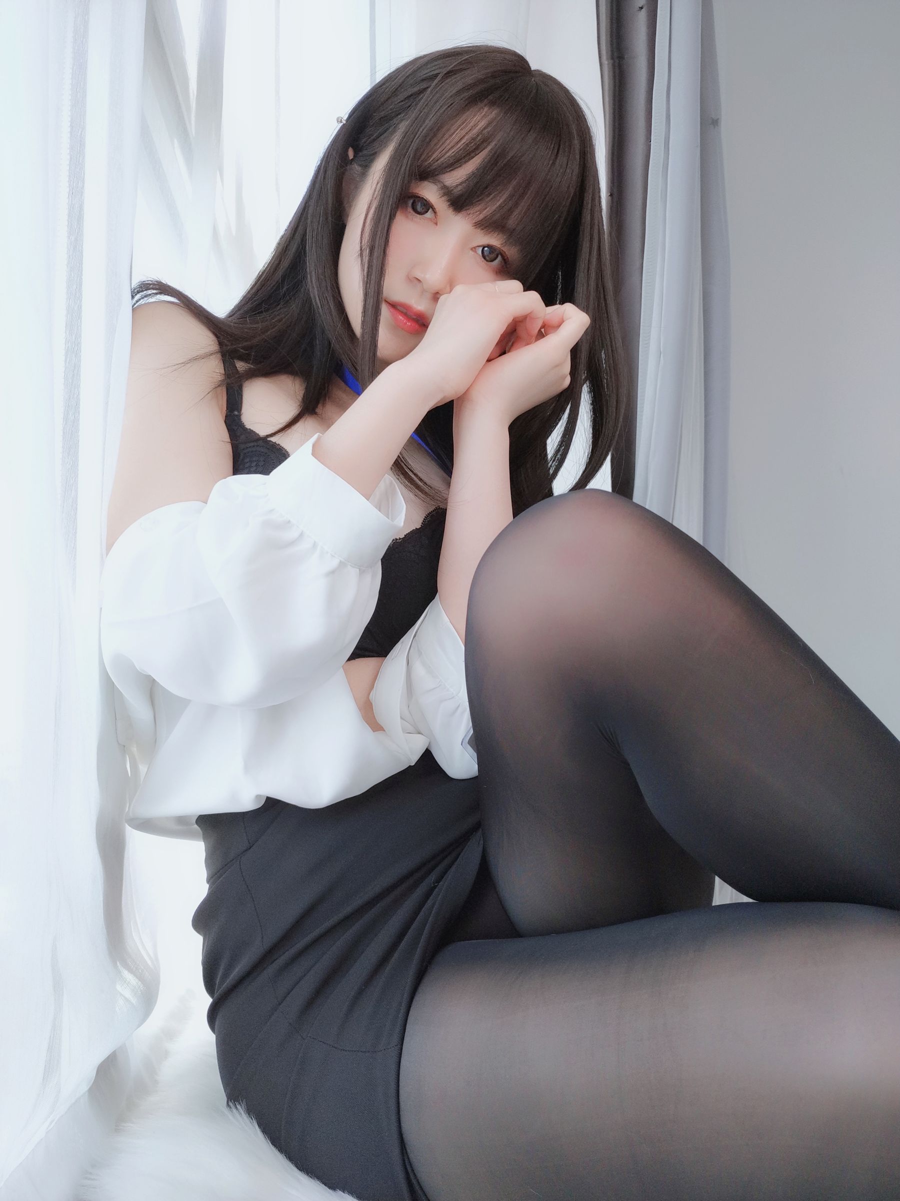 Coser小姐姐白银81–制服写真插图8